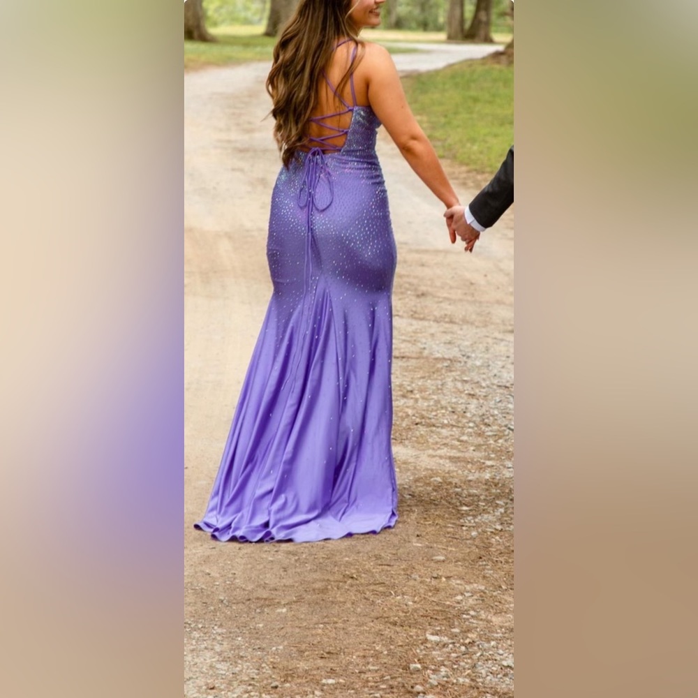 Open back Prom Dress